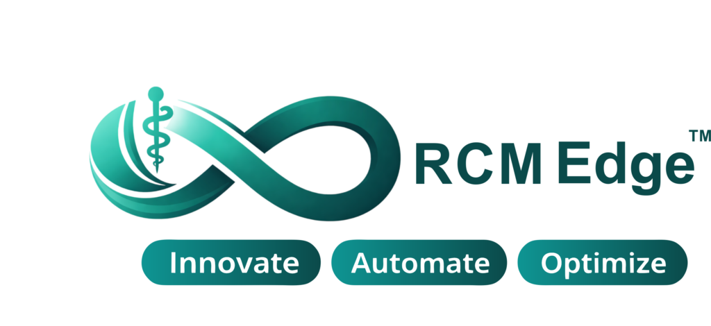 RCM Edge AI-powered healthcare revenue cycle automation logo