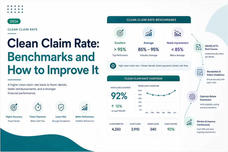 Clean Claim Rate: Benchmarks and How to Improve It