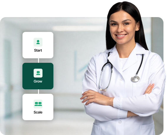Growing medical billing team using RCM automation