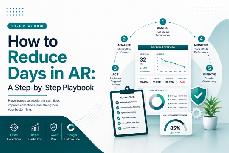 How to Reduce Days in AR: A Step-by-Step Playbook